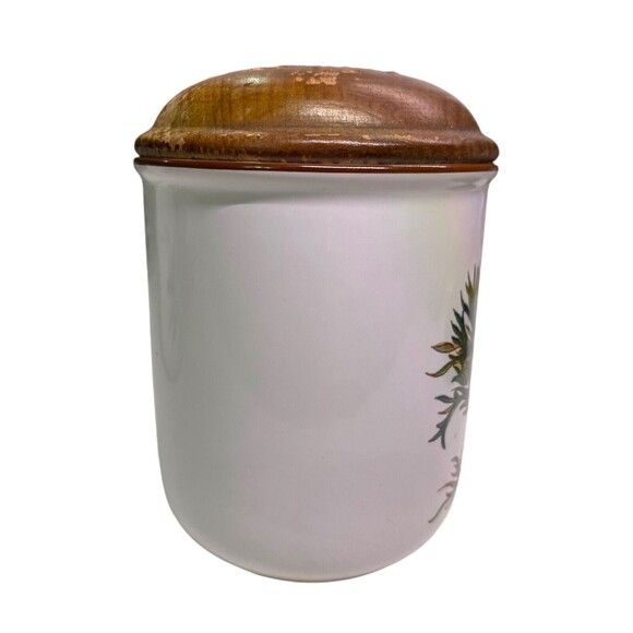 Villeroy & Boch Botanica Container Jar With Lid Adonis Vernalis 4.5” Tall *READ - Picture 5 of 13